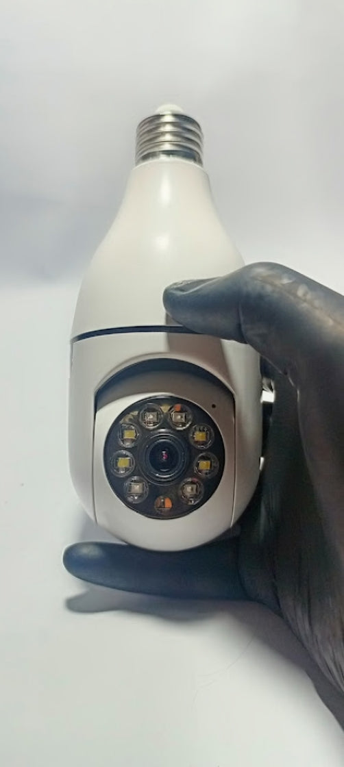 WiFi E27 360° Panoramic Bulb Surveillance Camera Indoor | Outdoor