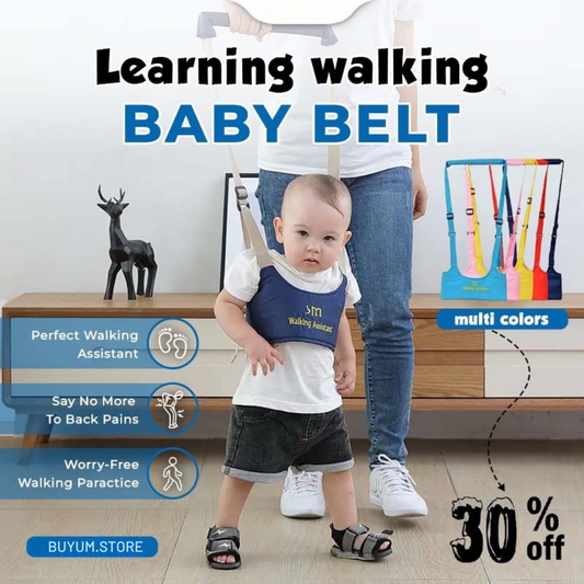 3D Mesh Baby Walker Harness Ergonomic Anti-Fall Design, Adjustable Breathable, Hands-Free for Toddlers, Perfect Gift
